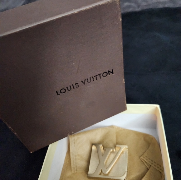 Gold and silver clasps, genuine. Genuine belt - Picture 3 of 3